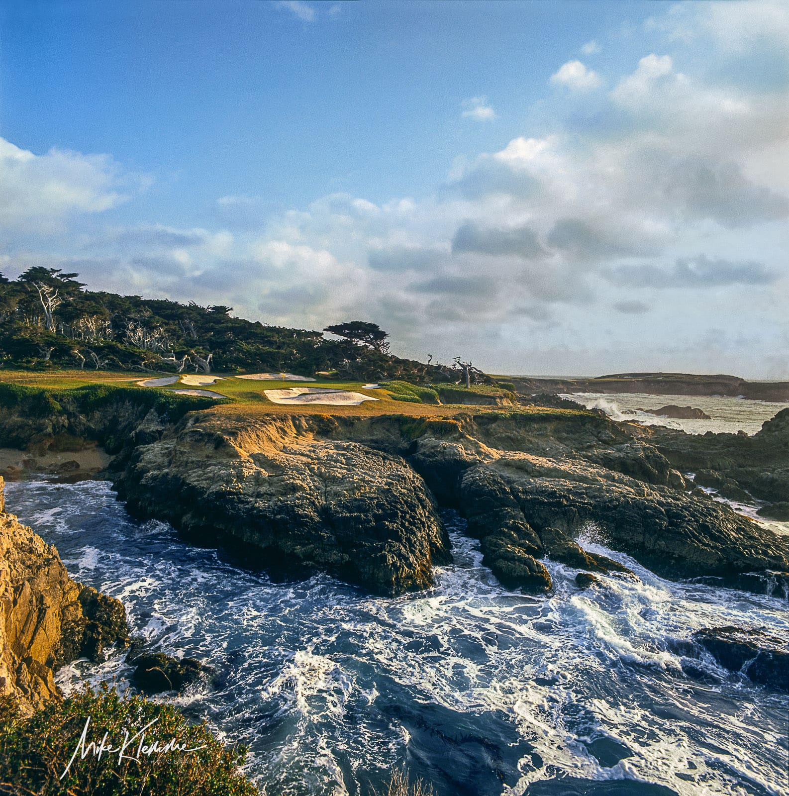 Cypress Point Hole 15 Wall Art | Signature Collection
