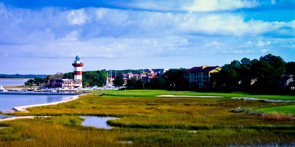 Mike Klemme, Golf As Life, Harbour Town Golf Links, Hilton Head golf, South Carolina golf, Pete Dye, Jack Nicklaus design, lighthouse golf, coastal golf, PGA Tour, RBC Heritage, golf photography, golf art, golf interiors, golf wall art, golf prints, fine art golf photography, golf travel, golf landscape, golf course architecture, scenic golf courses, East Coast golf, www.golfaslife.com