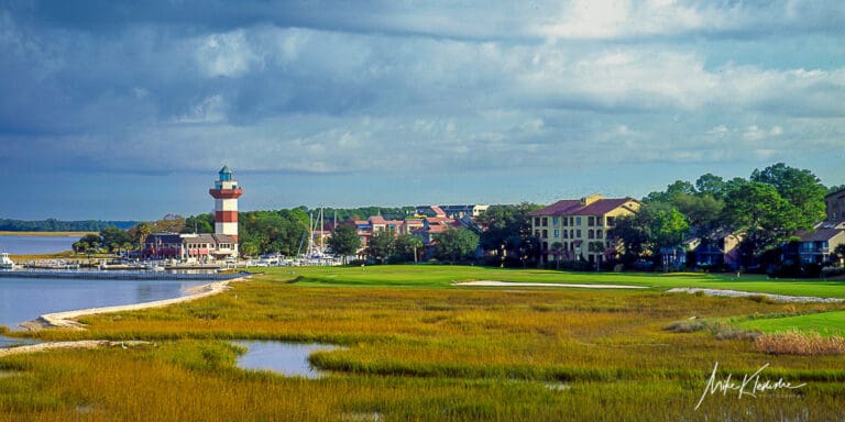 Harbour Town Lighthouse Golf Wall Art | Signature Collection