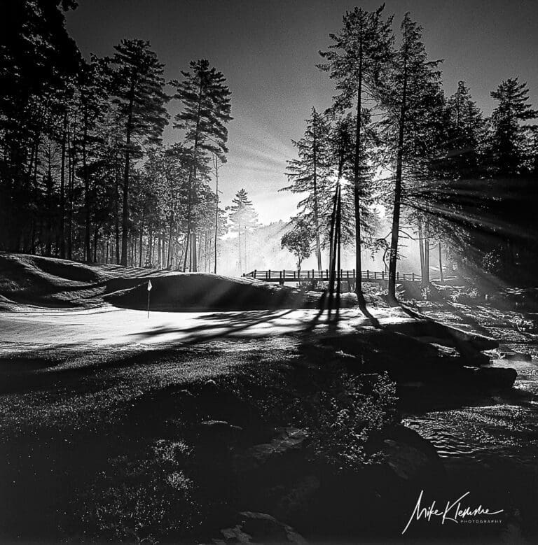 Wade Hampton Black and White Golf Wall Art | Monochrome Collection